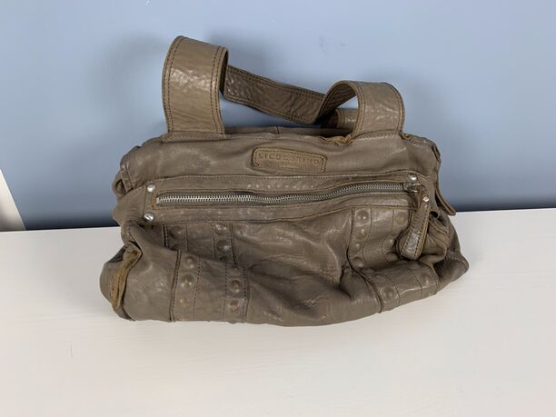 Liebeskind Berlin Tasche, braun, Vintage-Look, Maße ca. 40x30 cm, gebraucht (Bild 2)