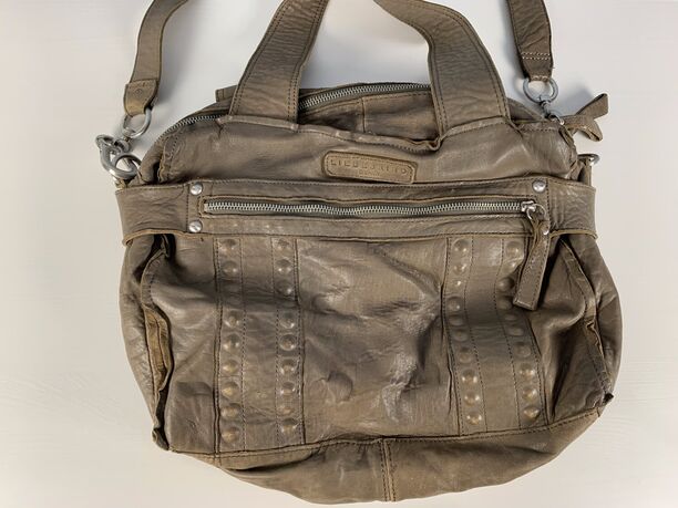 Liebeskind Berlin Tasche, braun, Vintage-Look, Maße ca. 40x30 cm, gebraucht (Bild 3)