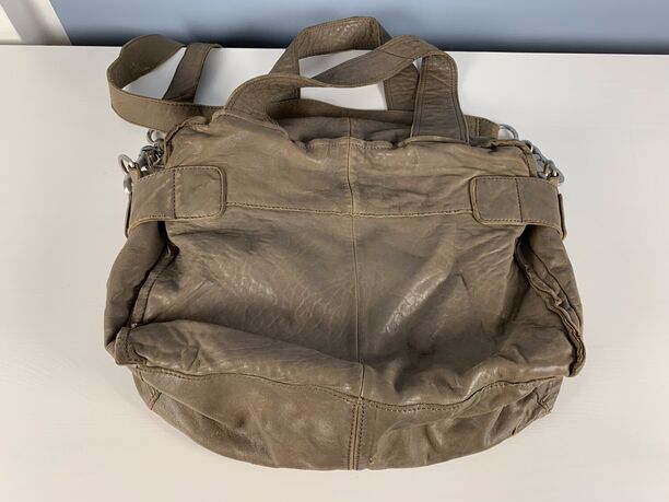 Liebeskind Berlin Tasche, braun, Vintage-Look, Maße ca. 40x30 cm, gebraucht (Bild 6)