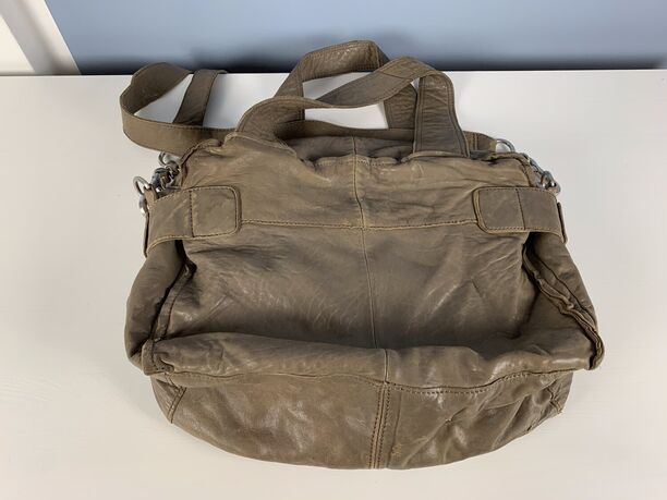 Liebeskind Berlin Tasche, braun, Vintage-Look, Maße ca. 40x30 cm, gebraucht (Bild 5)
