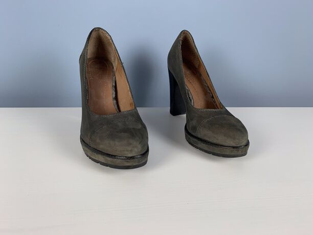 Marco Tozzi Damen Pumps, olivgrün, Größe 40, gut erhalten (Bild 3)