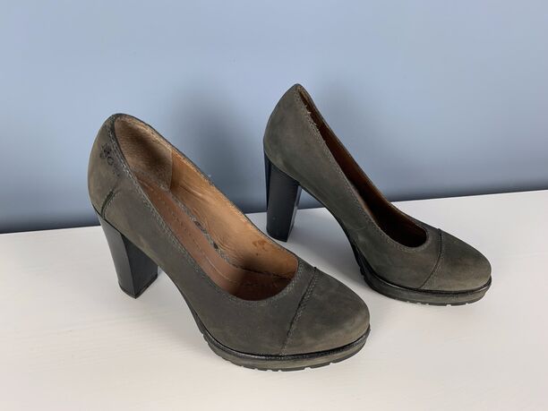 Marco Tozzi Damen Pumps, olivgrün, Größe 40, gut erhalten (Bild 2)