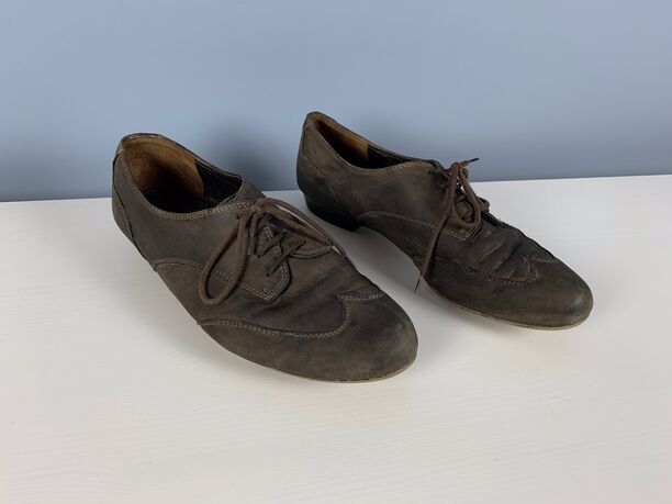 Elegante Schnürschuhe, Braun, Größe 38, Gebraucht (Bild 3)