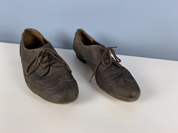 Elegante Schnürschuhe, Braun, Größe 38, Gebraucht (Bild 4)