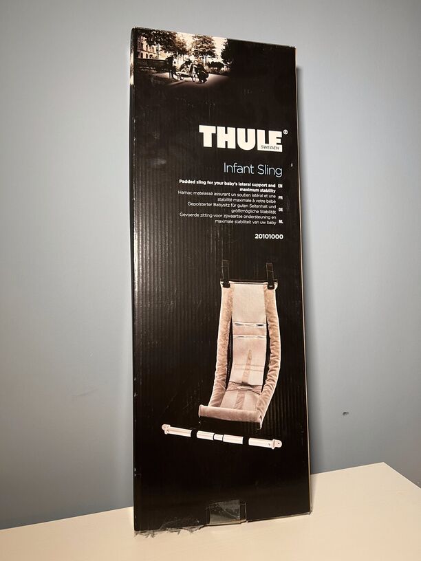 Thule Chariot Infant Sling Babysitz Hängematte Beige - neuwertig (Bild 2)