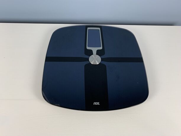 ADE Körperanalysewaage FITvigo BA 1600 in Blau, Tragkraft bis 180 kg, neuwertig (Bild 4)