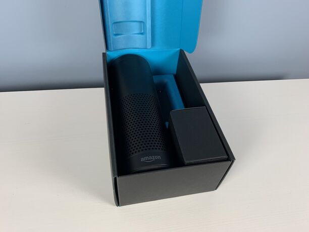 Amazon Echo Assistant 1. Generation - Schwarz - neuwertig (Bild 6)