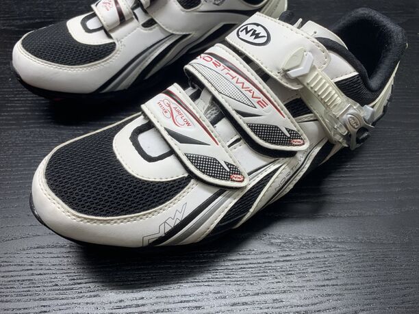 Northwave SPARTA SBS Fahrradschuhe, weiß/schwarz, Größe 44, neuwertig (Bild 5)