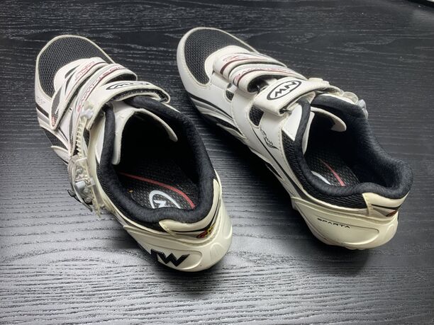 Northwave SPARTA SBS Fahrradschuhe, weiß/schwarz, Größe 44, neuwertig (Bild 6)