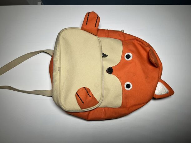 Quiksilver Fuchs Kinderrucksack, orange/creme, für Kinder, gebraucht (Bild 3)