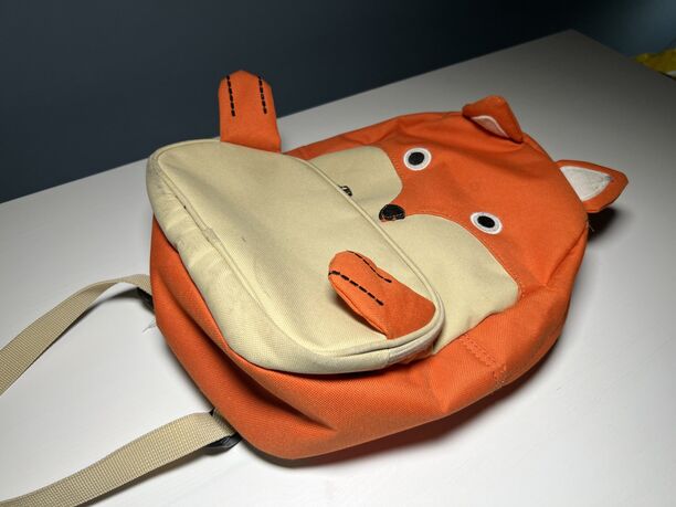 Quiksilver Fuchs Kinderrucksack, orange/creme, für Kinder, gebraucht (Bild 4)