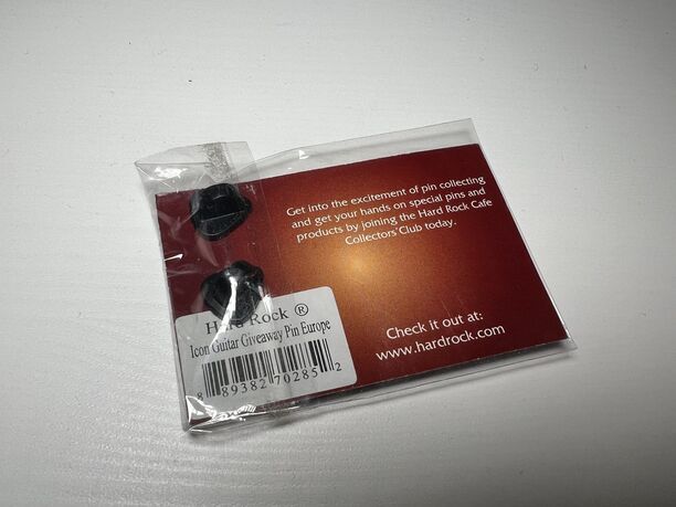 Hard Rock Cafe Pin Anstecknadel Gitarre Grün Sammleredition RAR (Bild 3)