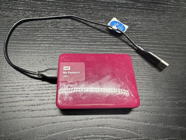 WD My Passport Ultra externe Festplatte 4 GB – Pink (Bild 2)