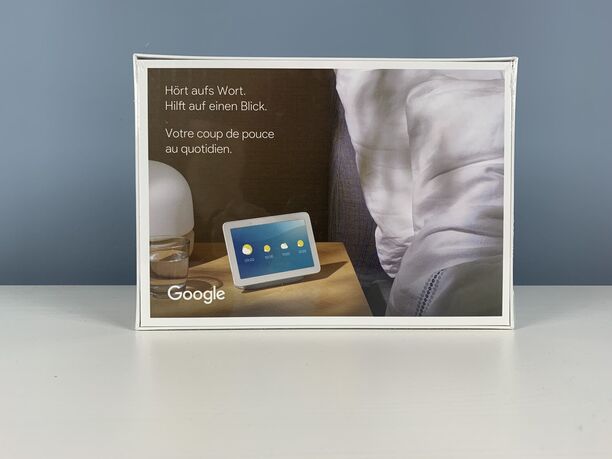 Google Nest Hub (1. Generation) – Weiß, neu & originalverpackt (Bild 3)