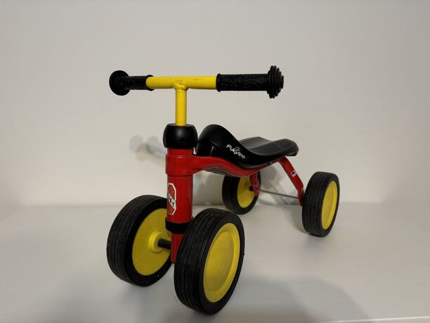 PUKY Pukylino Kinderfahrzeug / Lauflernrad (rot/gelb) (Bild 2)