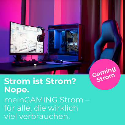 Strom für deine Leidenschaft 