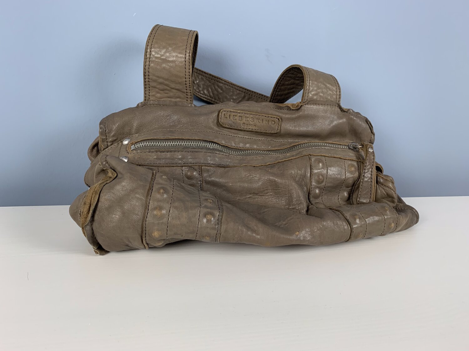 Liebeskind Berlin Tasche, braun, Vintage-Look, Maße ca. 40x30 cm, gebraucht Liebeskind Berlin Tasche, braun, Vintage-Look, Maße ca. 40x30 cm, gebraucht
