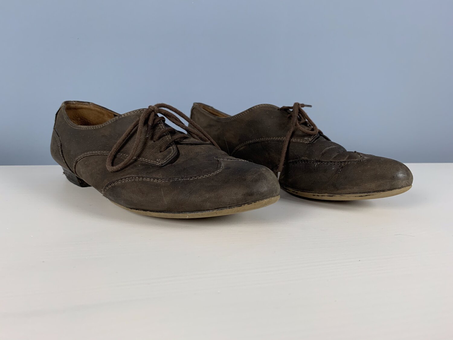 Elegante Schnürschuhe, Braun, Größe 38, Gebraucht Elegante Schnürschuhe, Braun, Größe 38, Gebraucht