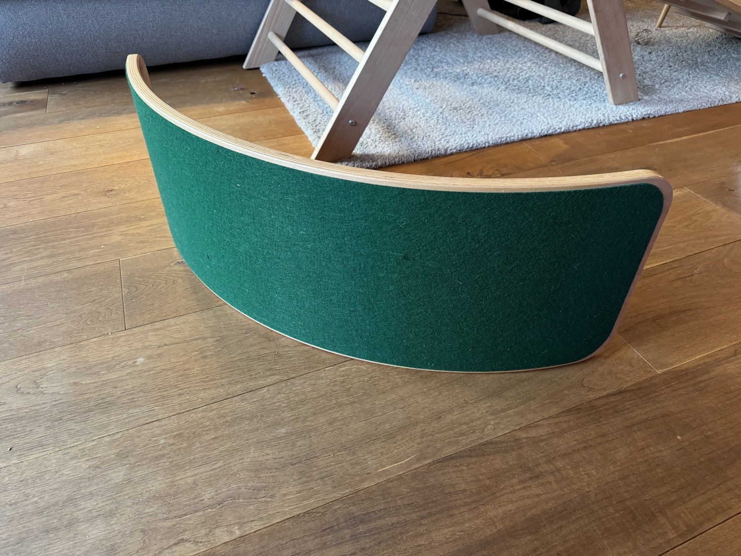 Wobbel Balance Board Original, Grün, Holz, für Kinder und Erwachsene, Top Zustand Wobbel Balance Board Original, Grün, Holz, für Kinder und Erwachsene, Top Zustand
