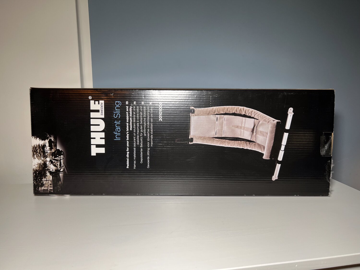 Thule Chariot Infant Sling Babysitz Hängematte Beige - neuwertig Thule Chariot Infant Sling Babysitz Hängematte Beige - neuwertig